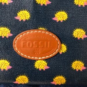 Fossil wristlet with hedgehogs